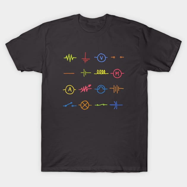 Circuits T-Shirt by simplistictees